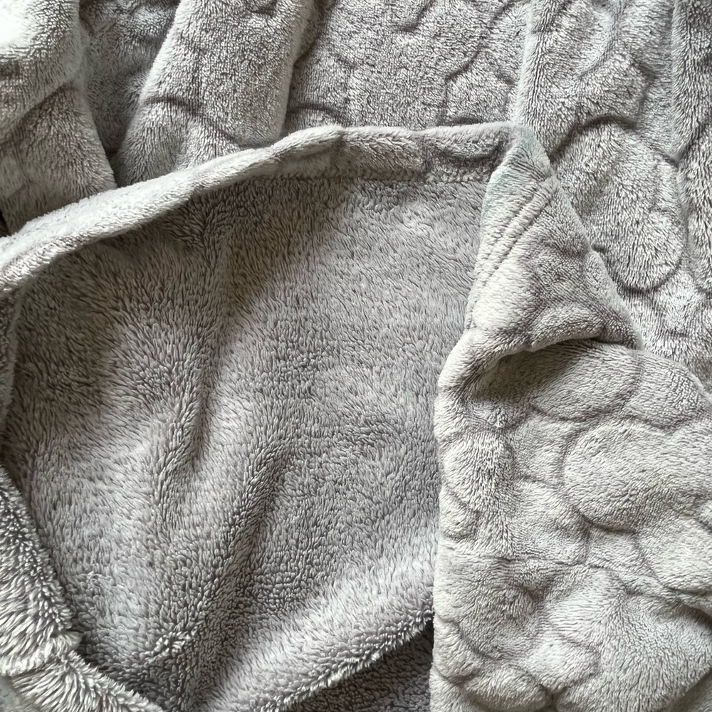 Disney Mickey Mouse Embossed Plush Hooded Pyjamas - Picture 4 of 5